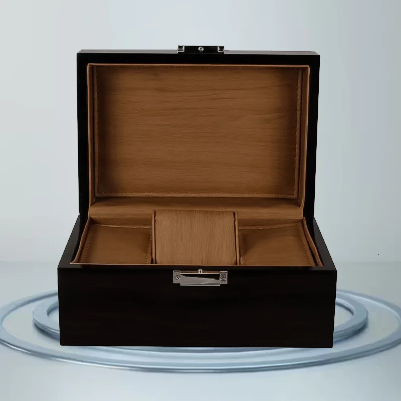 Advanced piano latex watch organizer box jewelry storage box free customized watch display gift box inside 241018