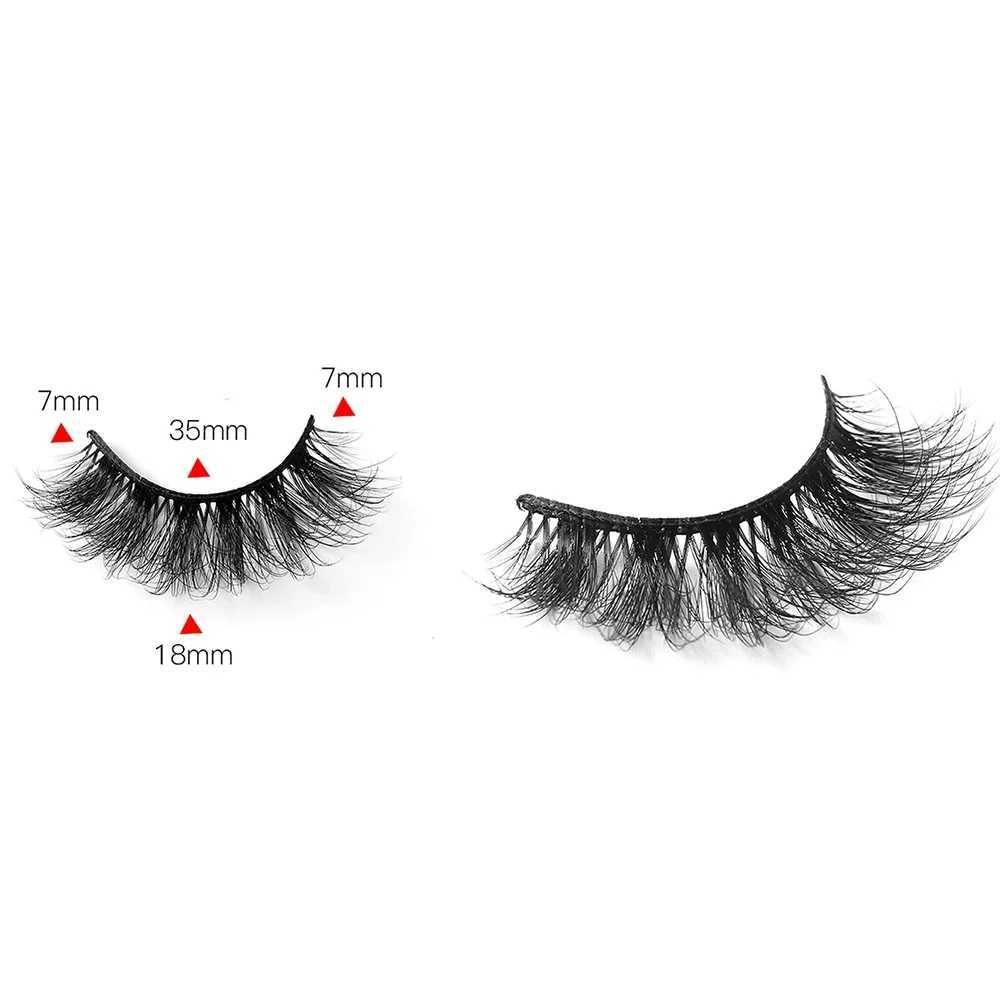 Mink 5 Pairs Eyelashes Faux Eyelashes Long Lasting Fluffy Mink Lashes Dramatic Volume lashes Extension Thick LongXJ5