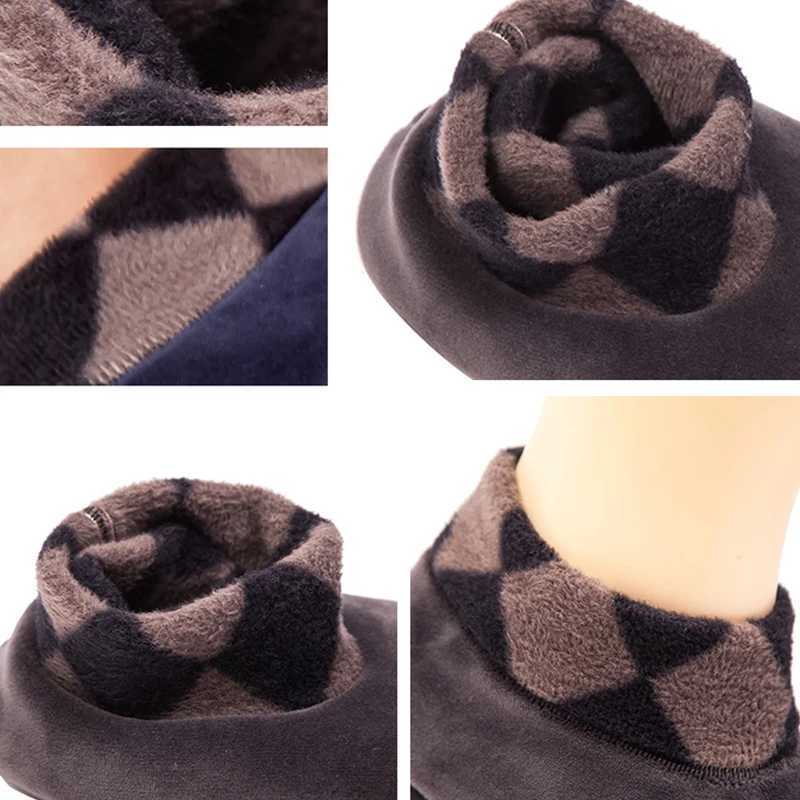 New Men Women Soft Fleece Socks Thicken Winter Warm Boot Socks Unisex Elastic Non Slip Fashion Indoor Floor Socks SlipperXJ241019
