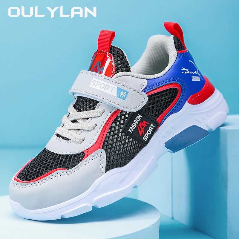 Athletic Outdoor Childrens casual shoes summer air net childrens lightweight tent school shoes boys sports breathable sports shoes size 28-40 H241019