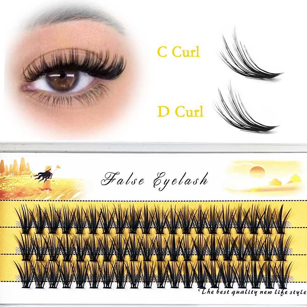 20D/30D/40D Eyelash extension60 cluster/Box soft Natural Eyelashes Individual Eyelash Makeup Lashes wholesaleXJ241019