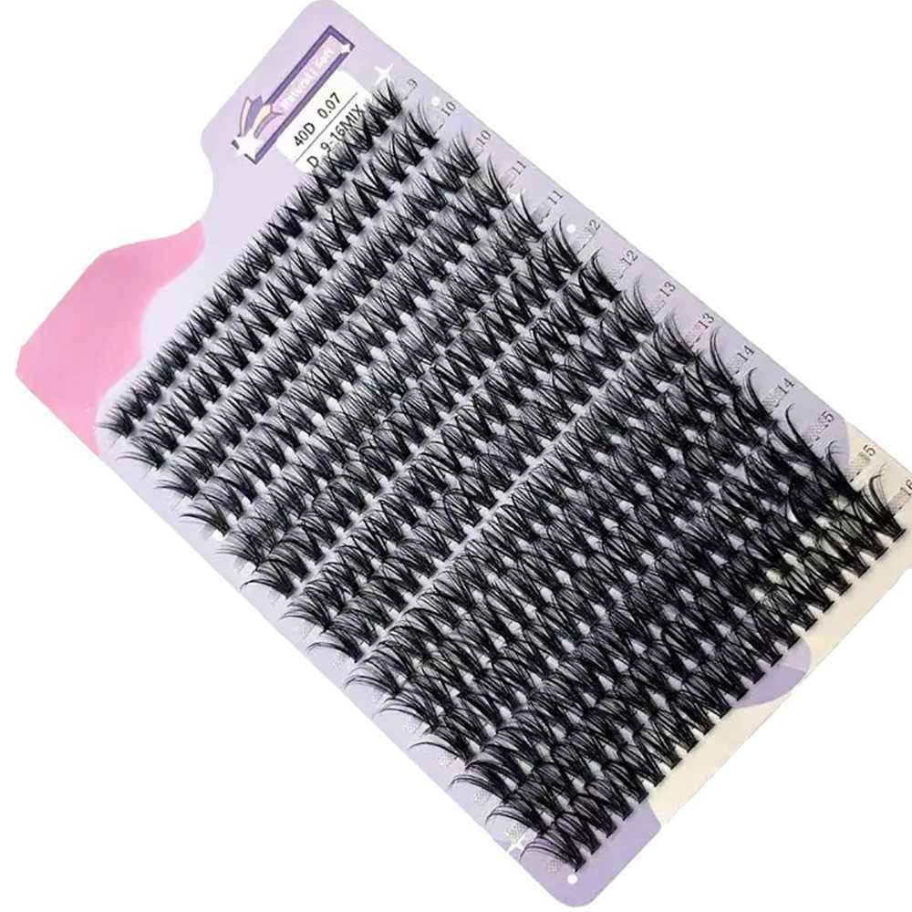 14 row large capacity 40D30P50D thick false eyelashes from Europe America AfricaXJ241019