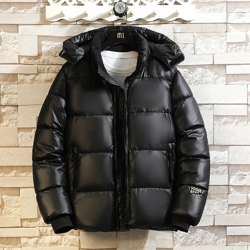 Mens Hooded Casual Padding Jacket Thick Warm Winter Men Clothing Puffer Jackets Cold Coats Parkas Streetwear 4XL 241010
