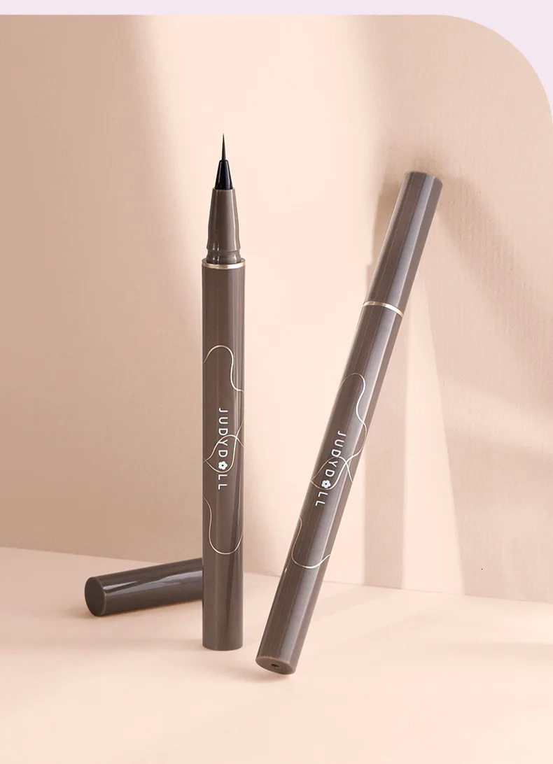 Judydoll black liquid eyeliner pen waterproof 24 hours long time eye makeup smooth superfine eyeliner pen 241018