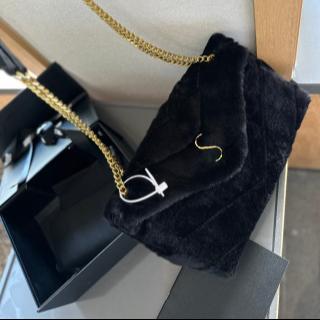 Plush Designer Womens s Shoulder Fashion Crossbody Bag Soft Wallet Retro Messenger Bags Classic Purses Socialite Handbags free shippi