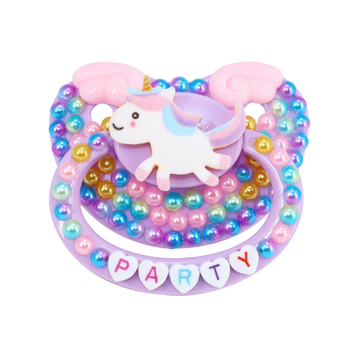 ABDL Adult Play Mouth Soothing pacifier party Funny Sticky Diamond Baby Soothing Emotion Big pacifier 241019