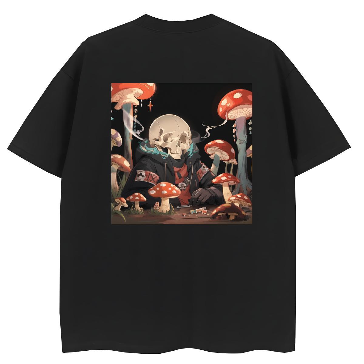 Custom T Shirts Women 100% Cotton 230g Crew Neck Breathable Beach skull Unisex Tshirts Female Custom Print Plus Size Tees