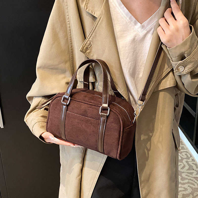 CMM Premium Suede Bag For Women New Autumn And Winter Fashion Single Shoulder Carrying Crossbody Bag