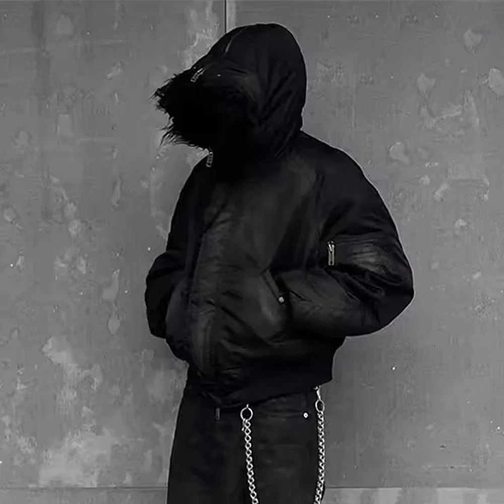 NIGO Mens Spring And Autumn Solid Color Washed Zipper Retro Hooded Jacket Coat Ngvp #nigo8846 241019