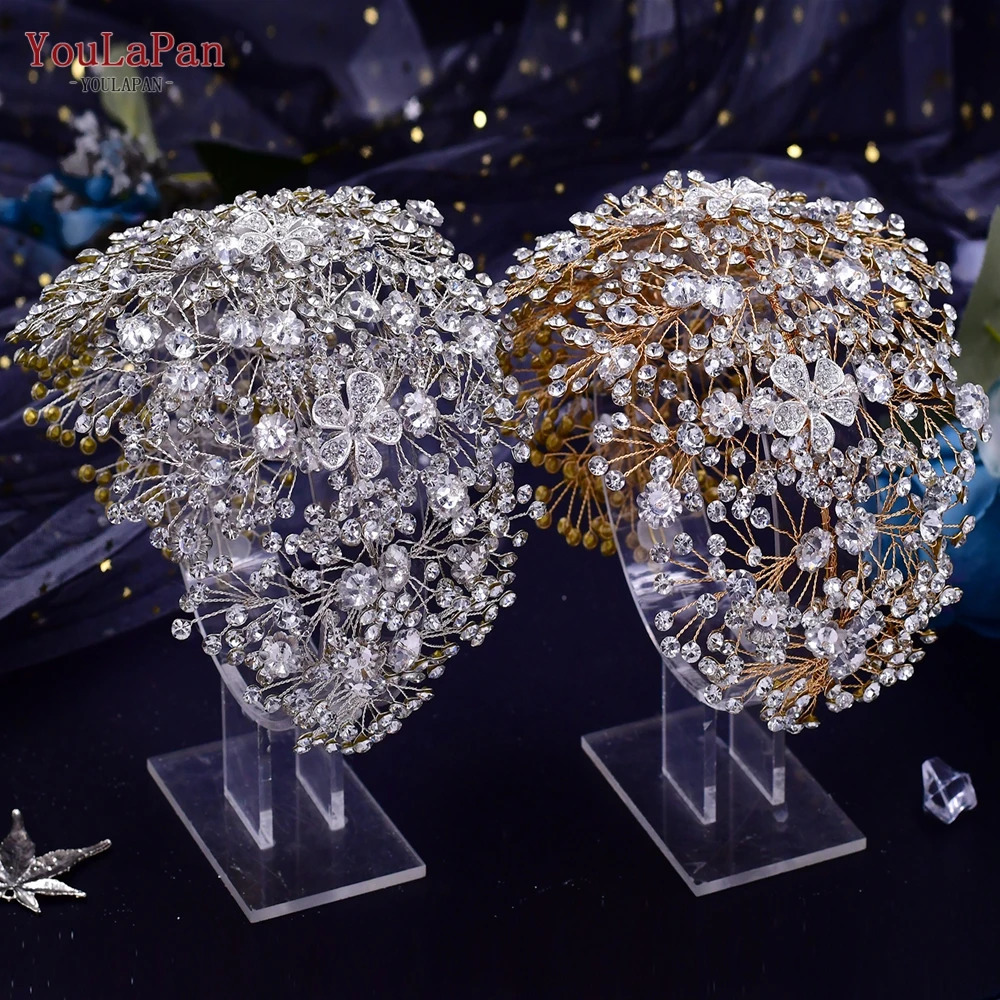YouLaPan HP240 Bridal Crown Wedding Headwear and Hair Accessories Luxury Bridal Headwear Pageant Headband Hair Jewelry 241018