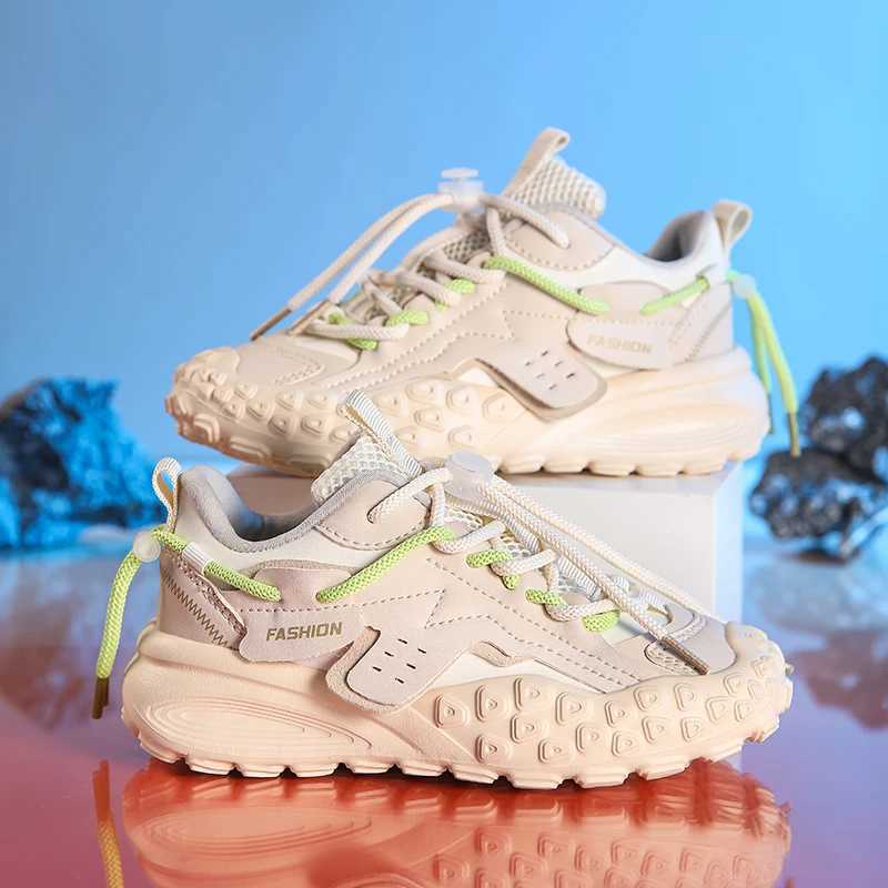 Athletic Outdoor Childrens sports shoes for boys and girls running tennis shoes lightweight and breathable sports H241019