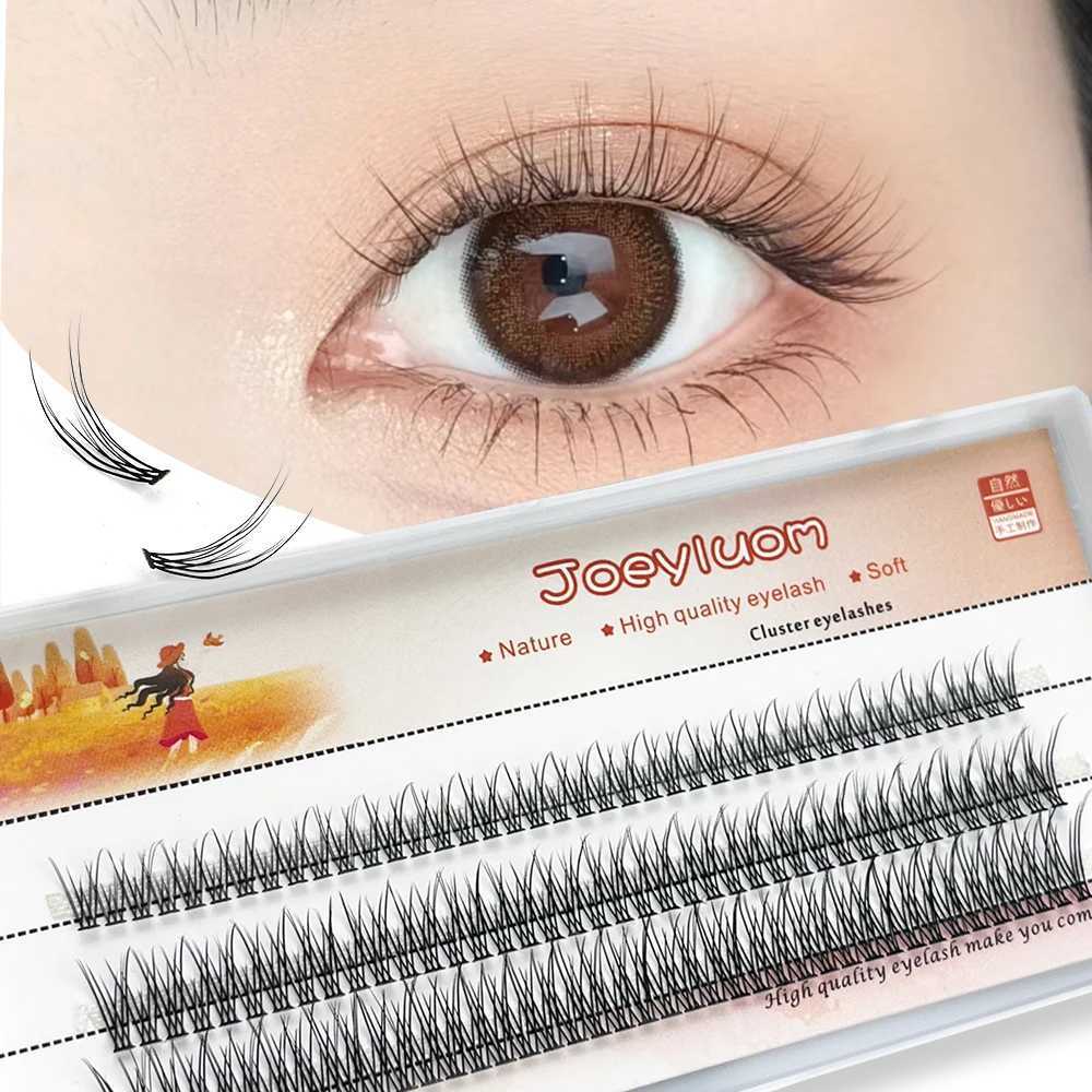 120/1 Box Bundles False Eyelash Natural Extension Single Cluster Set Personal Eyelash Makeup Tool EyelashXJ241019