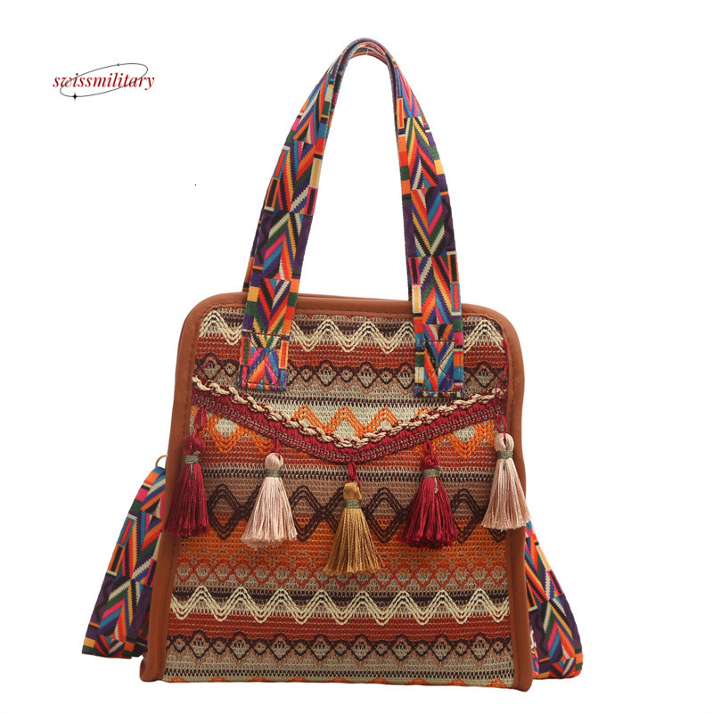 Minority shoulder 2024 new Bohemian style minimalist niche crossbody bag for women traveling abroad #15 swissmilitary