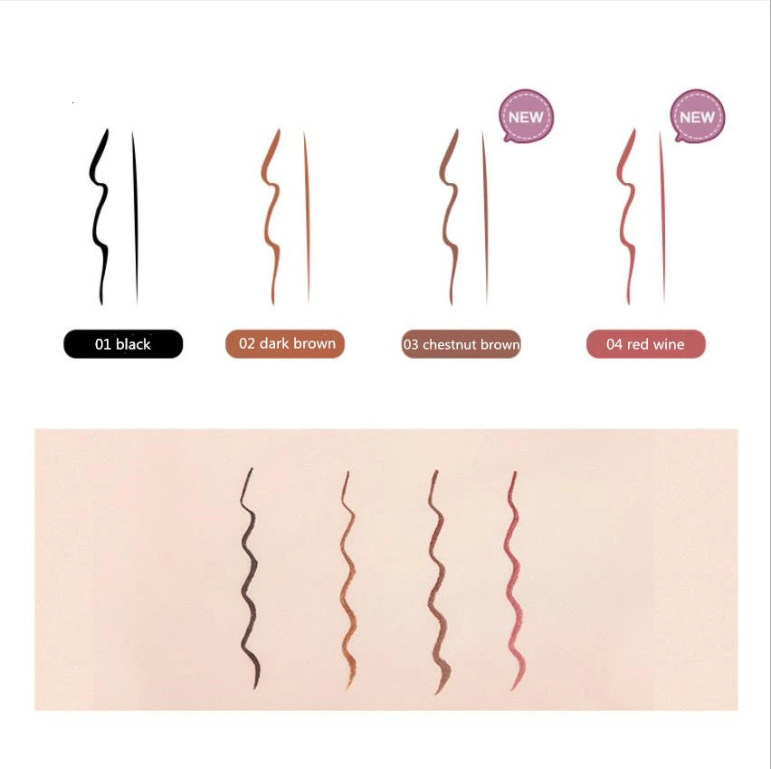 Judydoll a black liquid eyeliner pen waterproof for 24 hours long time smooth eye makeup superfine eyeliner pen 241018