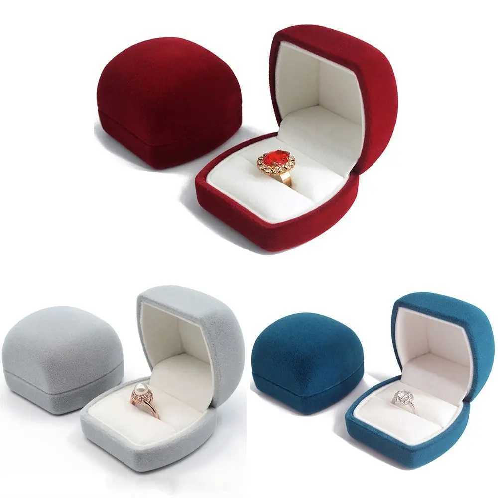 Durable Gift Exquisite Display Box Velvet Bead Treasure Box Ring Storage Box Earring Storage Box W241019