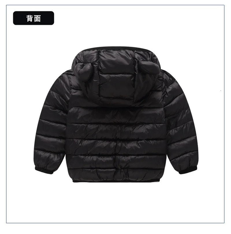 Baby Boys Down Jackets Outerwear For Kids Coats Autumn Girls Warm Hooded Jacket Coat Winter Toddler Girl 15Y 241018