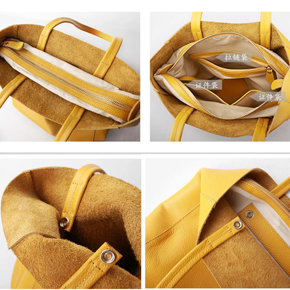 Shoulder bag womens genuine leather shoulder bag womens leather shoulder bag Deisnger womens large handbag set large handbag and Pur 241018