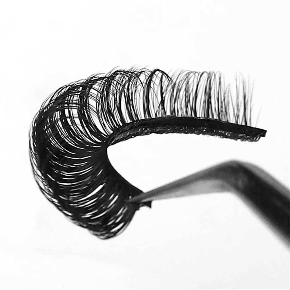 Lashes 10 pairs Russian Strip Fluffy Mink Lashes 3D False Eyelashes Russian Volume Fake EyelashesXJ3