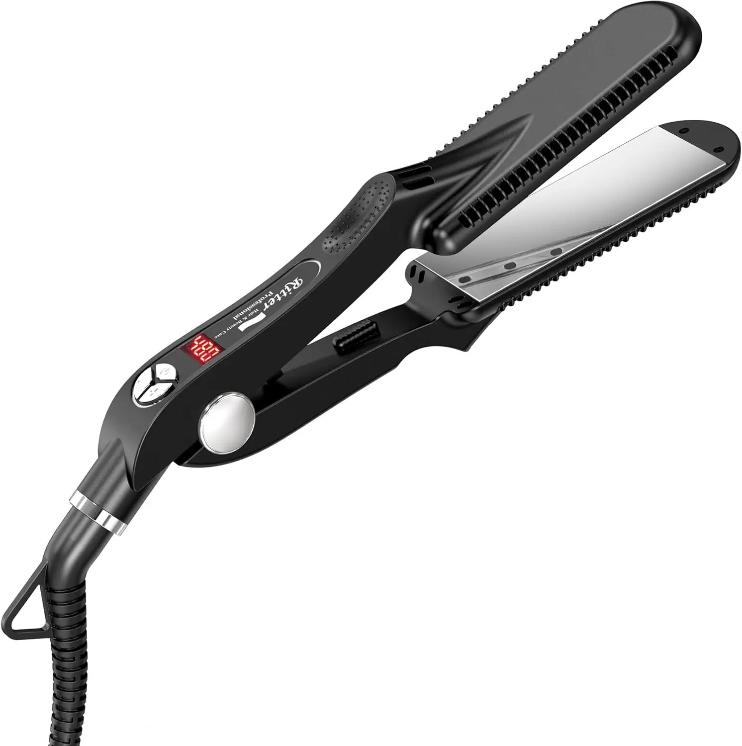 XSZ10 mirror straightener used for long curly hair 1.75 wide ventilation board wet dry hair 85 241018