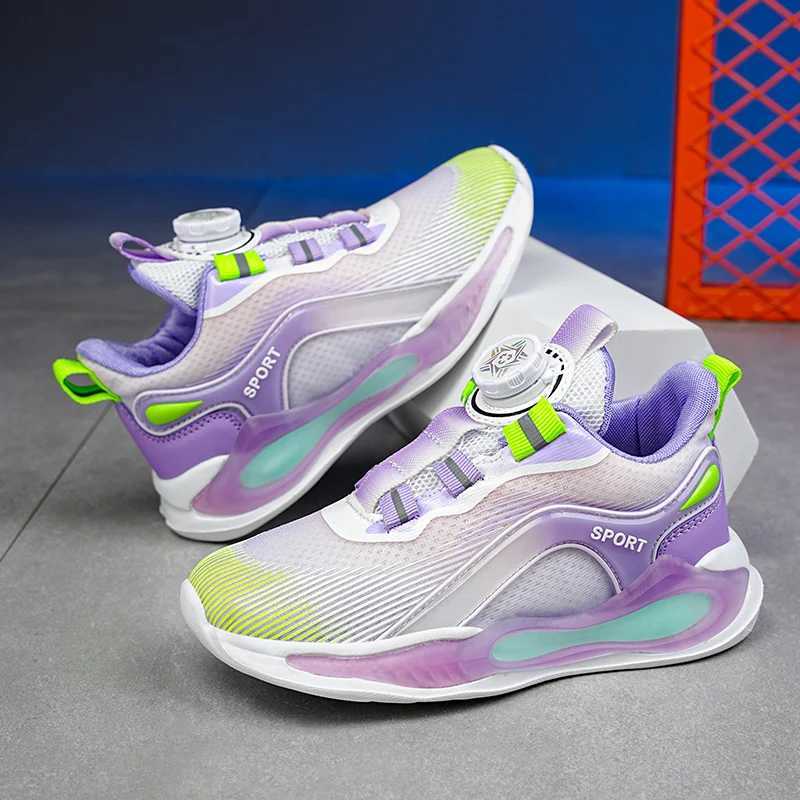 Athletic Outdoor Boys Girls Shoes Tennis Running Lightweight Breathable Sneakers for Kids H241019