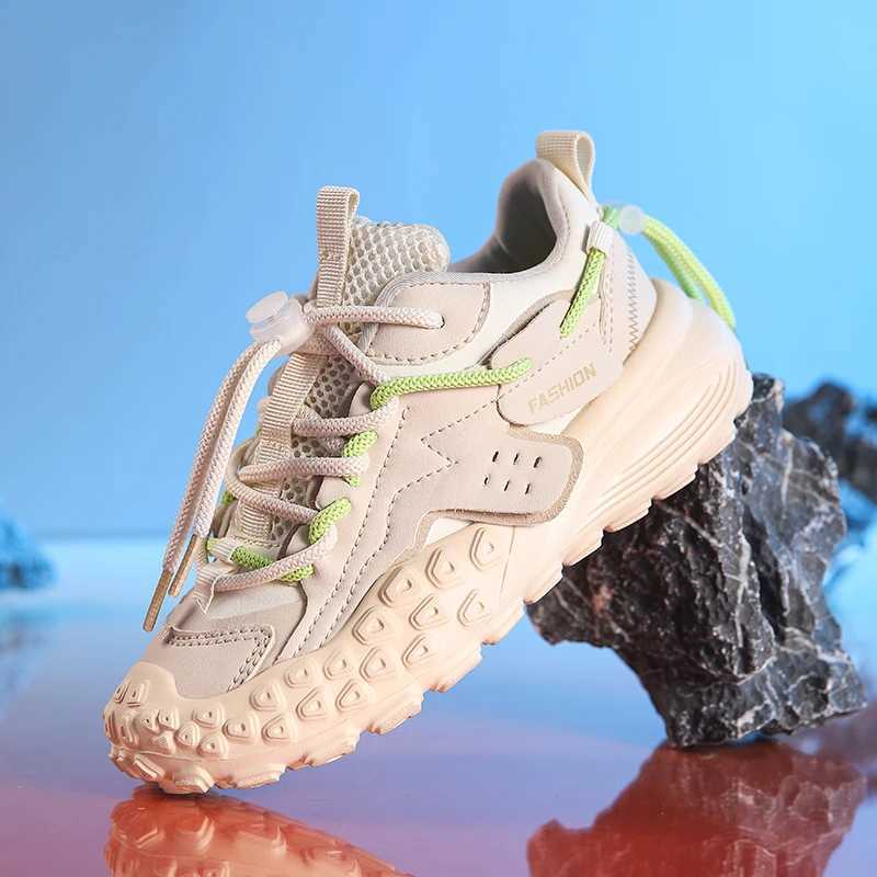 Athletic Outdoor Childrens sports shoes for boys and girls running tennis shoes lightweight and breathable sports H241019
