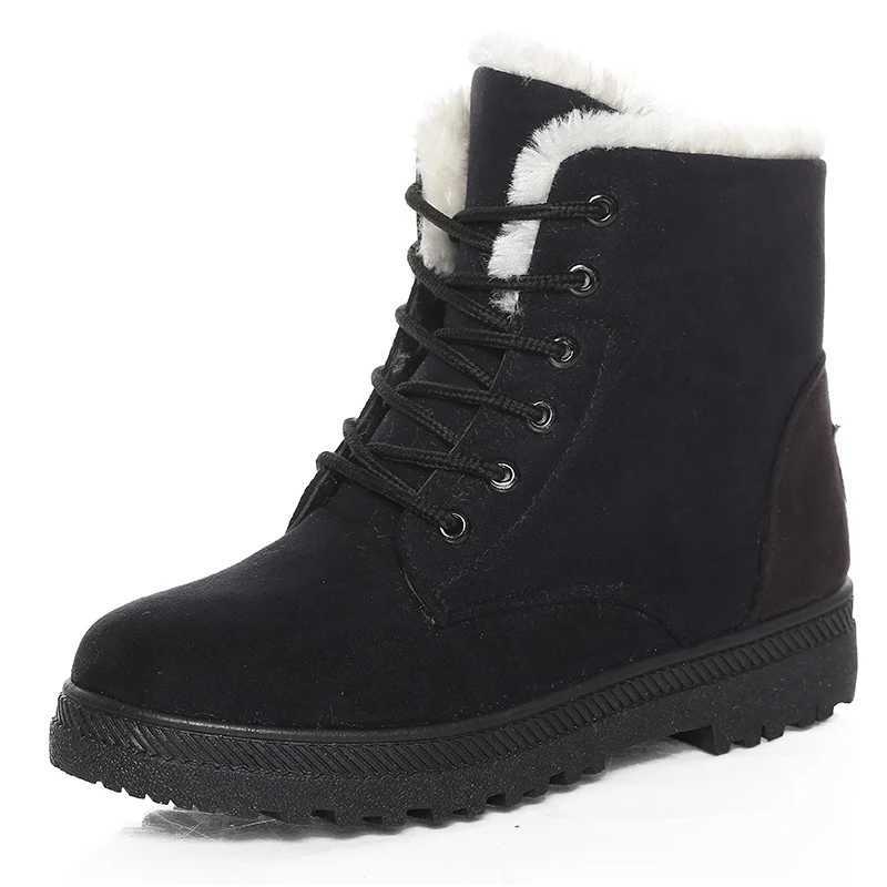 Womens Winter Boots 2024 New Ankle Boots Womens Low Boots Platform Botas Mujer Fur Snow Boots Women Y241019