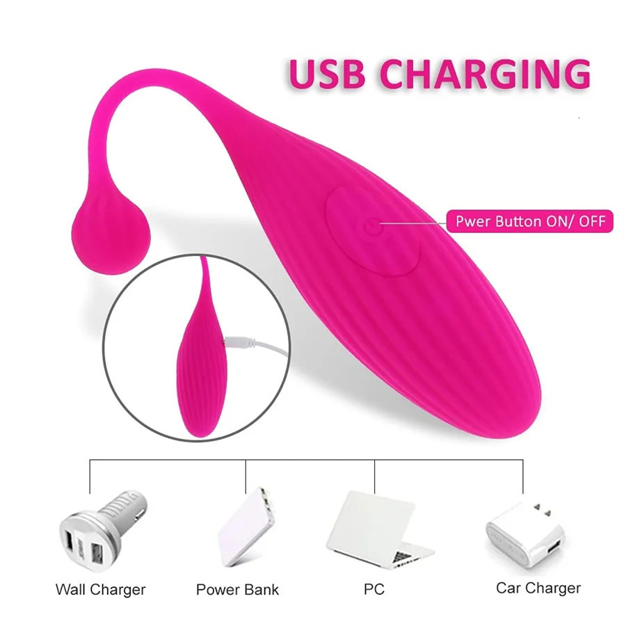 Wireless Remote Control Jump Eggs Masurbator Vibrators Vaginal GSpot Massager Vibration Adult Products Female Sex Toys 241009