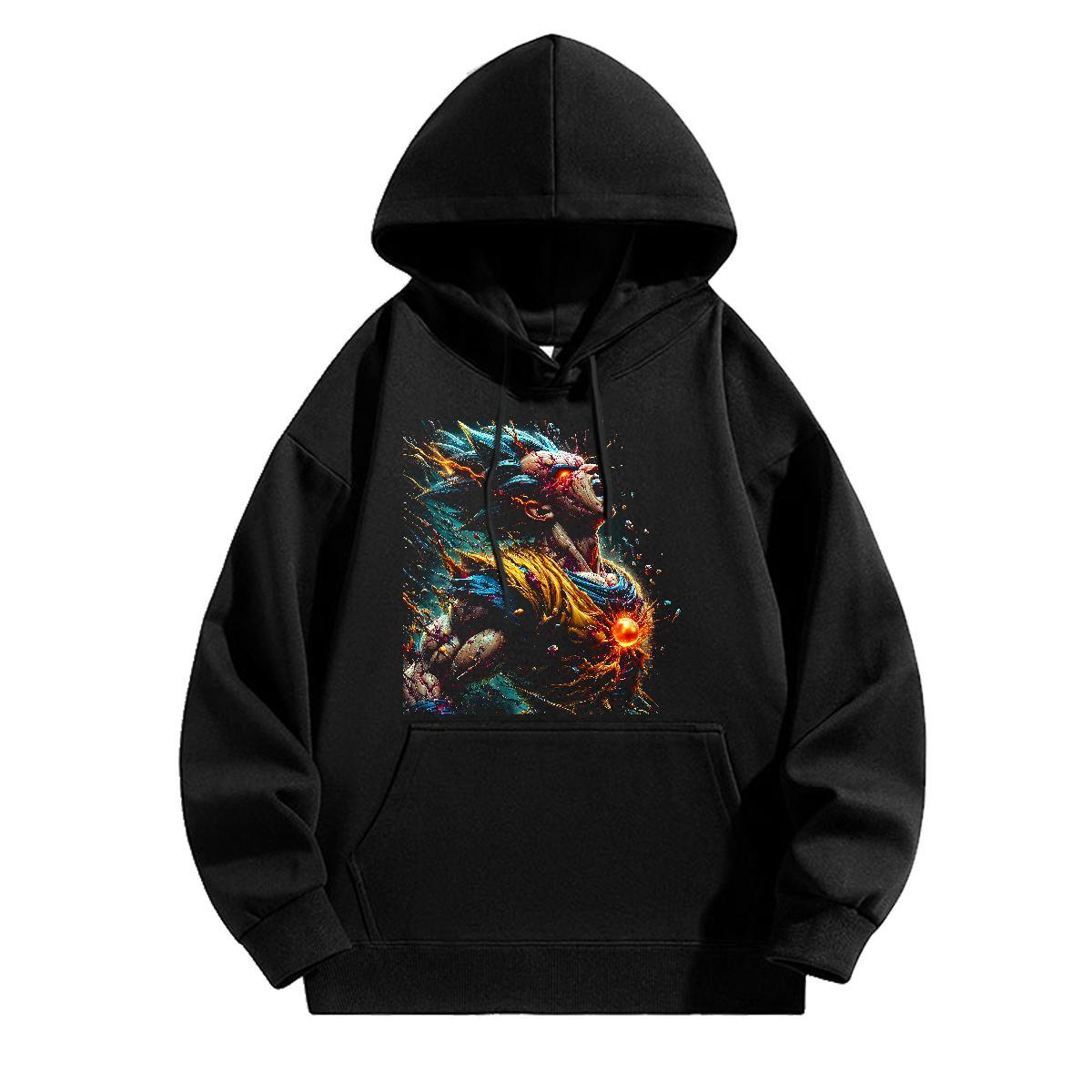 2024 Designer Hoodie Breathable Hooded Collar Classic Men Tops Hoodie Black Oversized Tops Hoody Street Wear Thick Plush