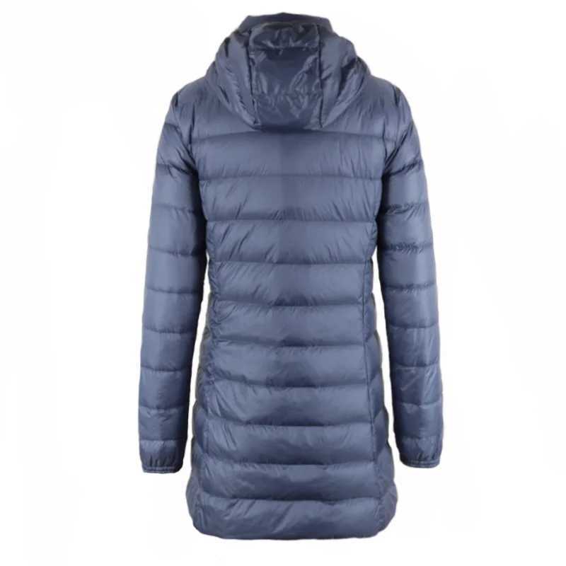 NewBang Plus 8XL 7XL Ladies Coats Long Winter Hat Detachable Down Jacket Ultra Light Down Jacket Women Hooded Female Warm CoatX241019