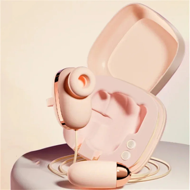 2in1 suction vibrating egg clitoral Gspot stimulation anal massager adult sex toy 241009