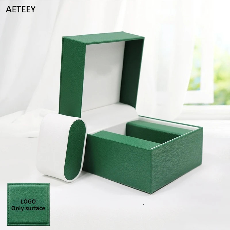 Free custom text watch box gift packaging special car line flip PU leather storage watch box display brand organization 241018