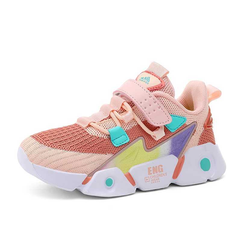 Athletic Outdoor Boys Girls Sneakers Kids Tennis Shoes for Walking/Running Lightweight Breathable Gym Shoes Outdoor H241019