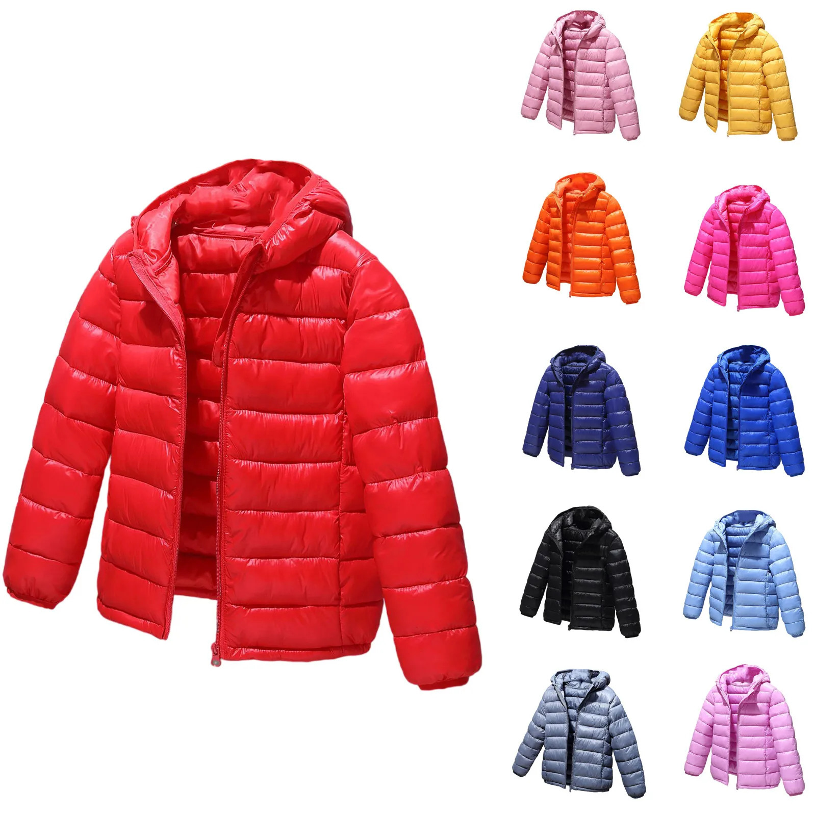 Chlidren Boys Girl Winter Coats Jacket Kids Snow Hoodie Clothes ChildrenS Clothing 2024 241018