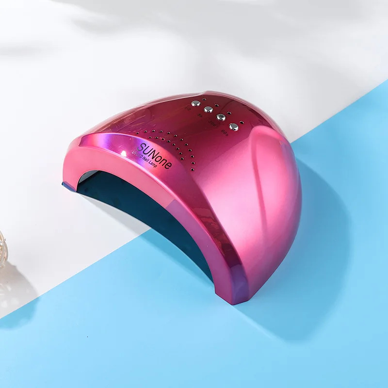 60W UV LED nail lamp with 30 LEDs for curing gel nail dryer nail polishing lamp 5/30/60s automatic sensor operating tool 241018