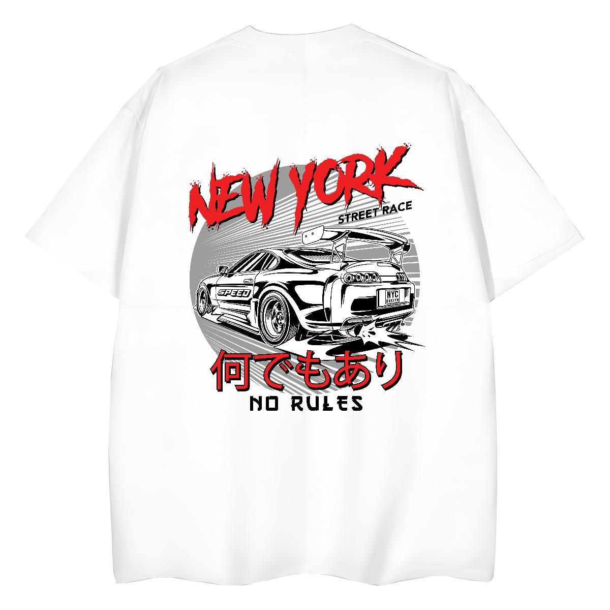 Factory Direct T shirt 230g Pure Cotton Breathable Short Sleeve Summer Casual car Tshirt for Man Woman Female Plus Size Cartoon Tee Shirt