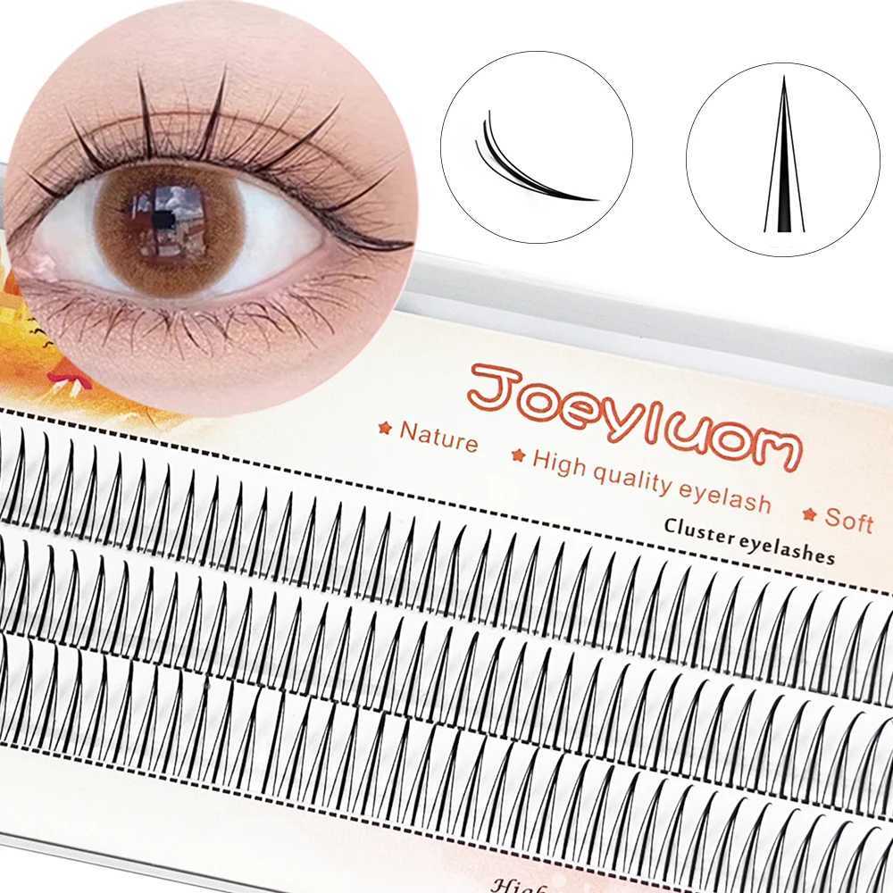 120/1 Box Bundles False Eyelash Natural Extension Single Cluster Set Personal Eyelash Makeup Tool EyelashXJ241019