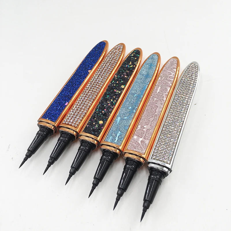Eyeliner adhesive pen Black transparent eyeliner adhesive 2-in-1 waterproof 241018