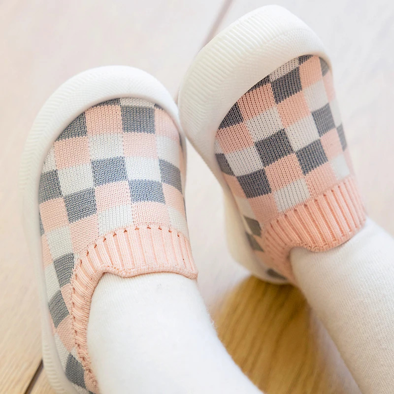 1pair 6m3years Unisex SpringAutumn Toddler Baby Soft Sole Walking Shoes With AntiSkid n Outdoor Casual Sneakers 241018
