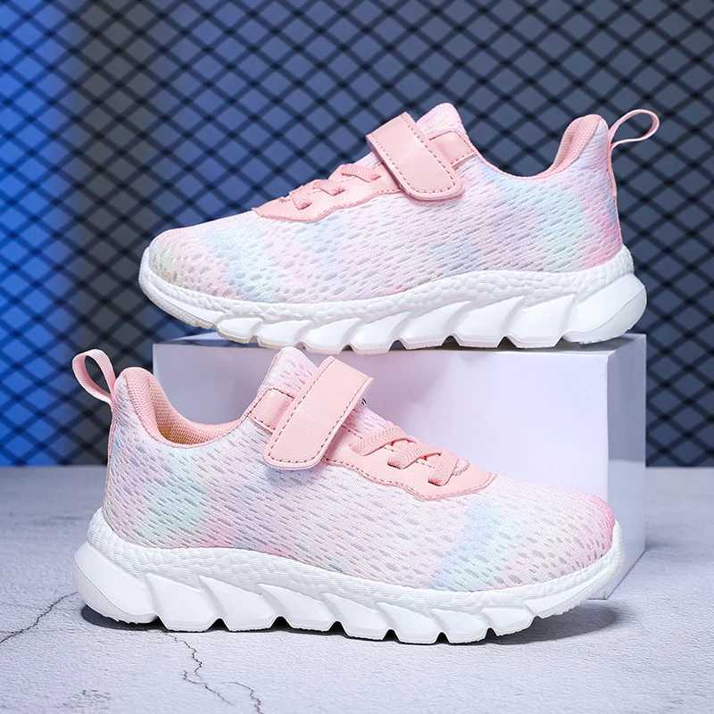 Athletic Outdoor Girls Sneaker Shoes breathable comfortable sport shoes H241019