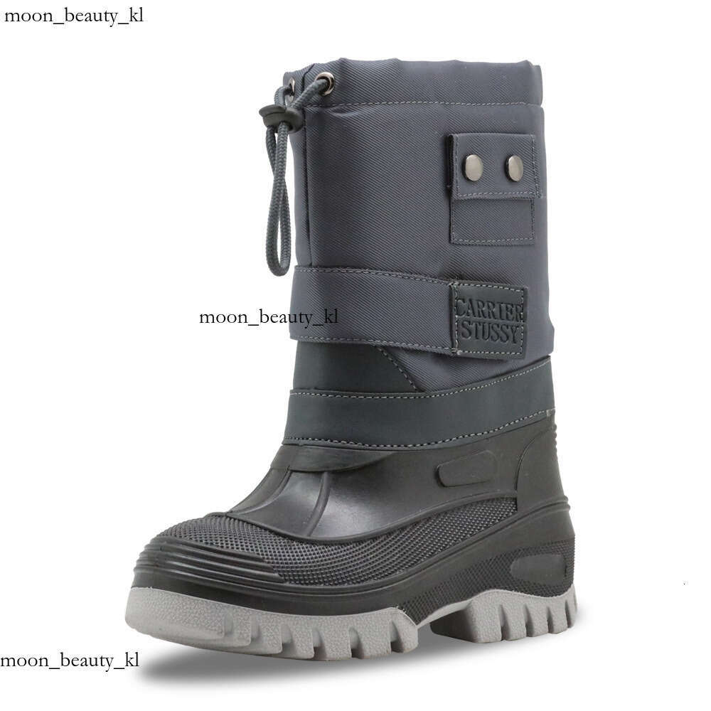 Designer Boot Winter Cotton Boot Brand Boys' Casual Boots, Thickened And Plush Snow Cotton Shoes, Midsole Boots, Anti-Skid Snow Boots fc2