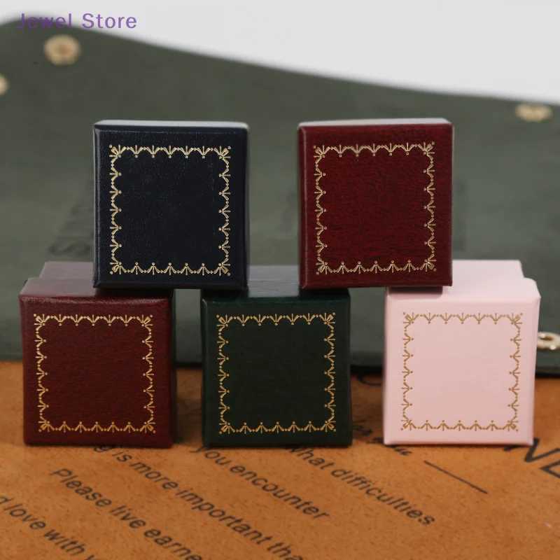 1 Retro Mini Ring Box Jewelry Shooting Prop Portable Jewelry Box Engagement Retro Ring Box W241019
