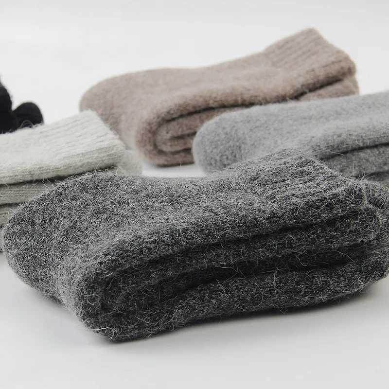 New Super Thick Men Socks High Quality Merino Wool Socks 3pairs/lot Mens socks Classic Business Brand Winter Socks Men Big SizeXJ241019