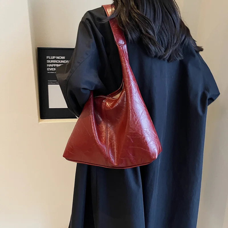 Soft PU leather shoulder bag suitable for womens wedding handbags fully matched with commuting underwear bags Bolso Mujer fashionable 241018