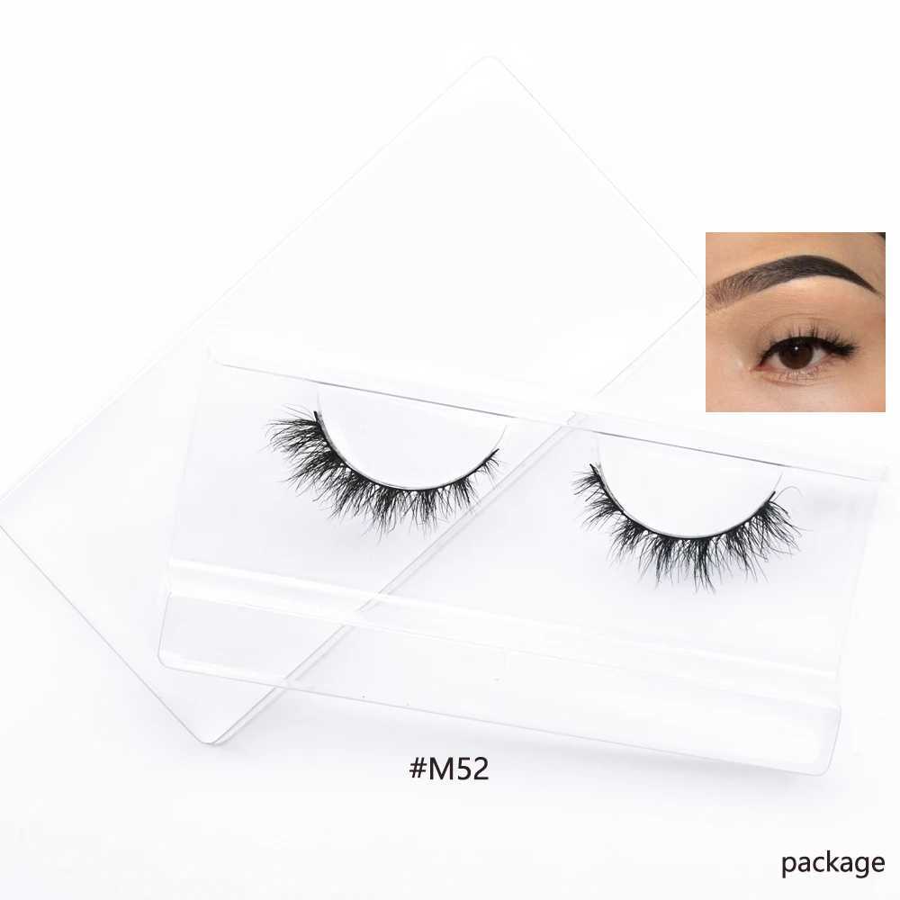 Mink Eyelashes 3D Mink Lashes Thick HandMade Full Strip Lashes Cruelty Free Mink Lashes False Eyelashes Makeup Lashes ExtensionXJ241019
