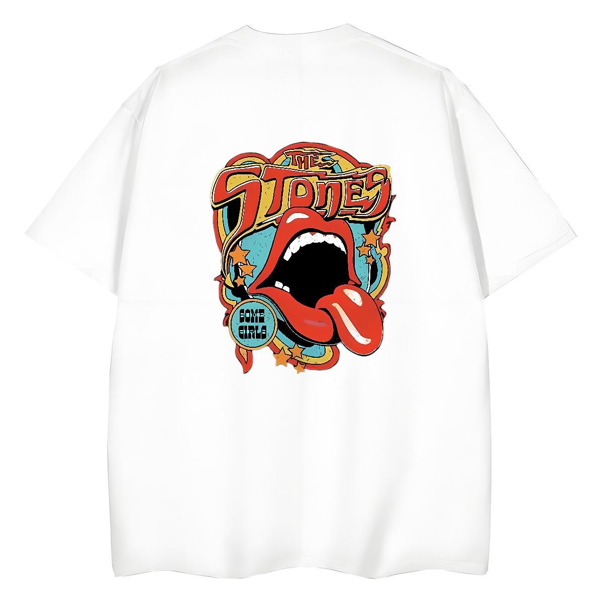 2024 DIY Woman T Shirts 230g Pure Cotton Crew Neck Summer Casual mouse Woman Tshirt Female Cartoon Printing L-4XL Polos