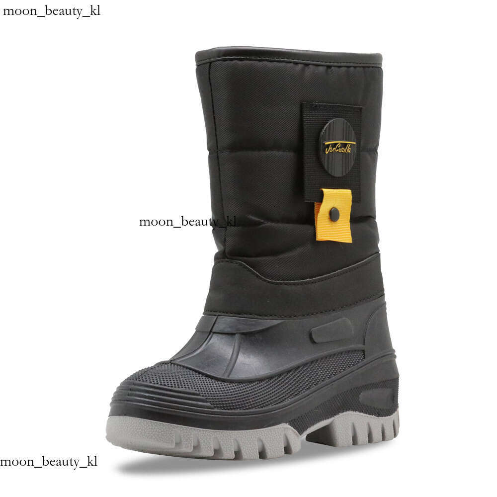 Designer Boot Winter Cotton Boot Brand Boys' Casual Boots, Thickened And Plush Snow Cotton Shoes, Midsole Boots, Anti-Skid Snow Boots 1a4