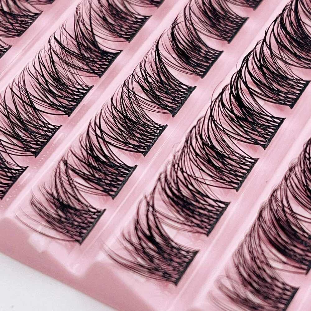DIY Clusters Eyelash Extension Segmented Lashes 120 Volume Natural Cluster Segmented Eyelashes Bundle LashesXJ241019