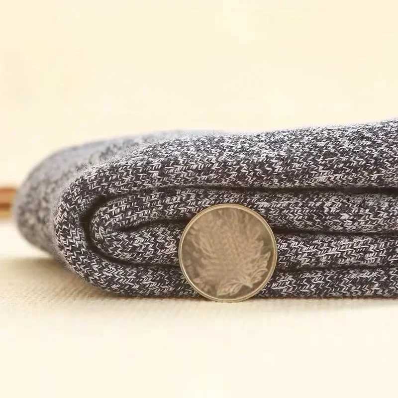 5Pairs Winter Mens Merino Wool Socks Super Thick Warm High Quality Harajuku Retro Snow Casual Antifreeze Cashmere Socks MenXJ241019