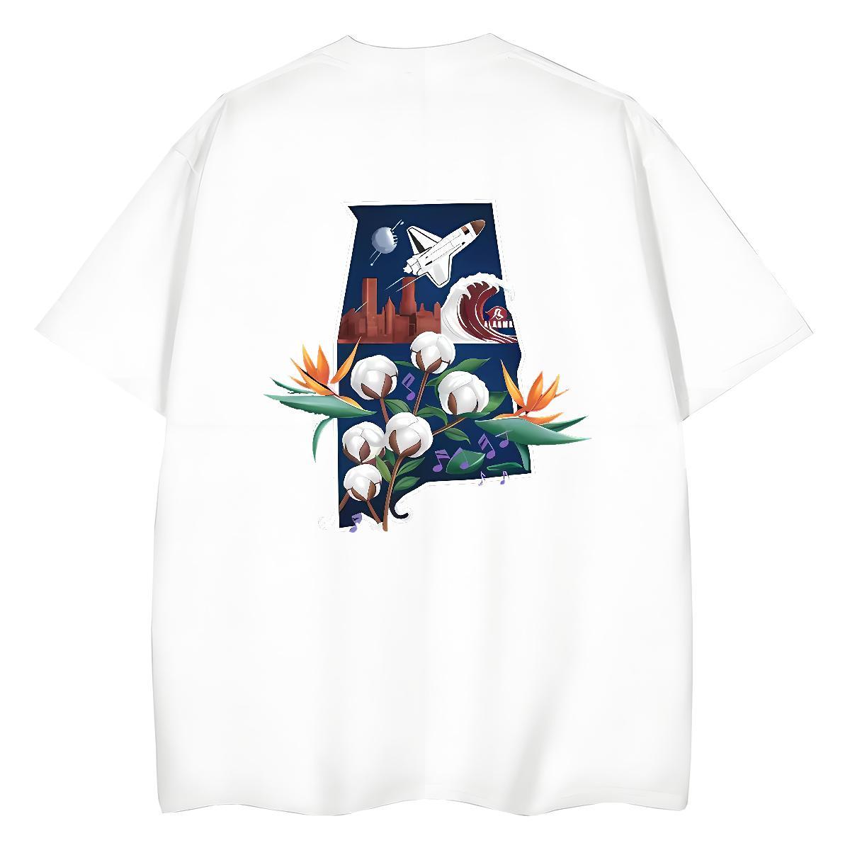 2024 DIY Women T Shirts 100% Cotton 230g Breathable Short Sleeve Outdoor plane Womens Tshirts Designer Anime Polos
