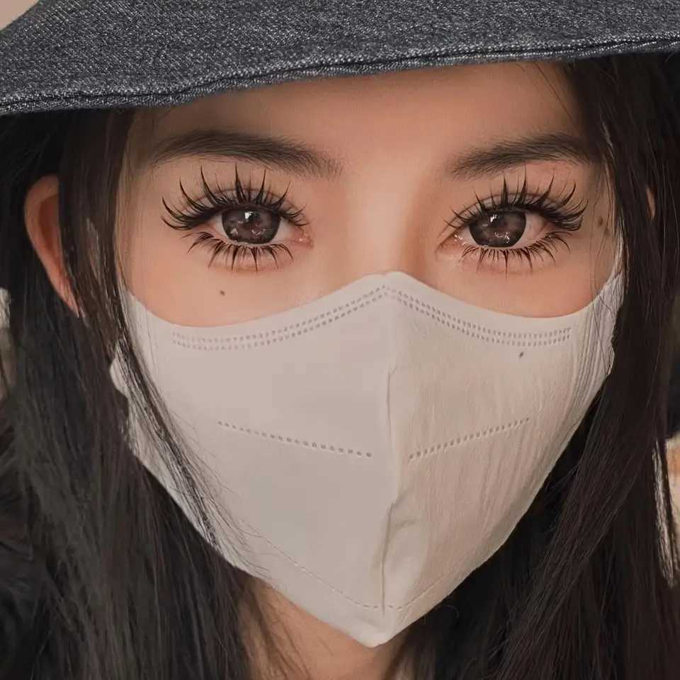 5 pairs of fake eyelashes thick cosplay big eyed fake eyelashes 5 pairs of makeupXJ241019